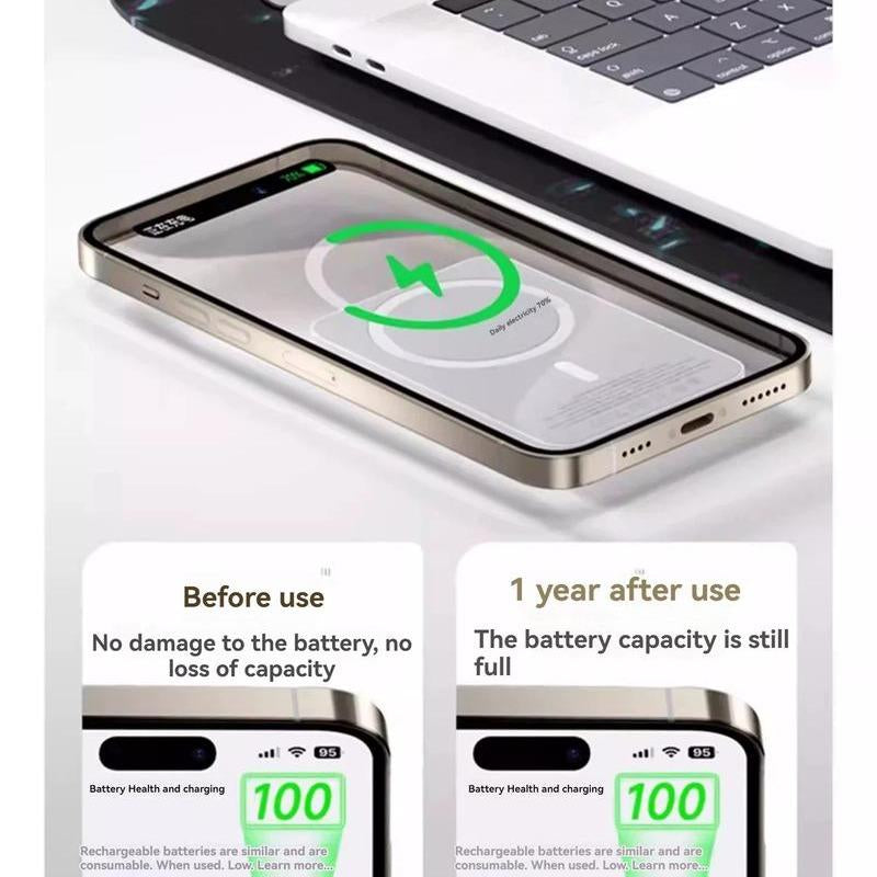 10Kmah Magsafe Wireless Magnetic Power Bank Portable Charger for Apple Watch-Airpods 22.5W PD Fast Charging for Iphone 15/14/13/Pro/Mini/Pro Max Battery Pack Quick Charger for Old Phone Travel Gift