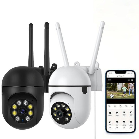 2.4Ghz & 5Ghz Wireless Security Camera,Usb Powered 360° Surveillance Camera Security with Human Tracking & Infrared Night Vision, 24H Loop Video Security Camera